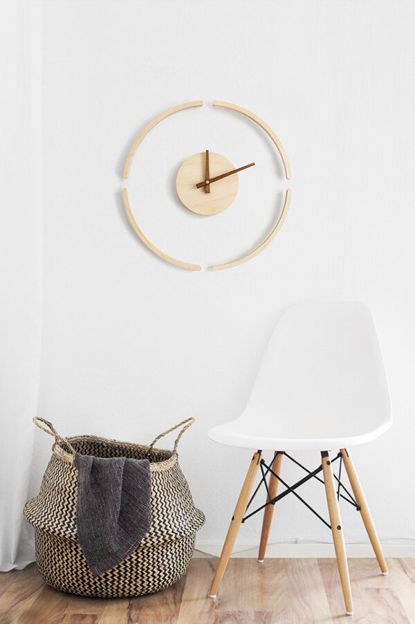 ขาย นาฬิกาใสสไตล์มินิมอล Transparent Wall Decorative Clock