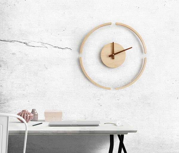 ขาย นาฬิกาใสสไตล์มินิมอล Transparent Wall Decorative Clock