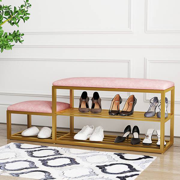 ขาย เก้าอี้ใส่รองเท้าเก็บรองเท้า Home Decor Bench Shoes Rack