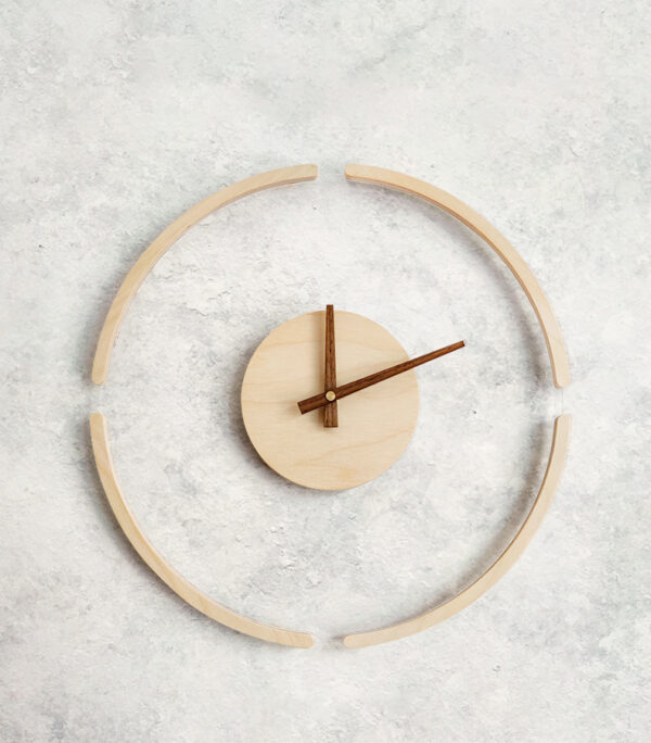 ขาย นาฬิกาใสสไตล์มินิมอล Transparent Wall Decorative Clock