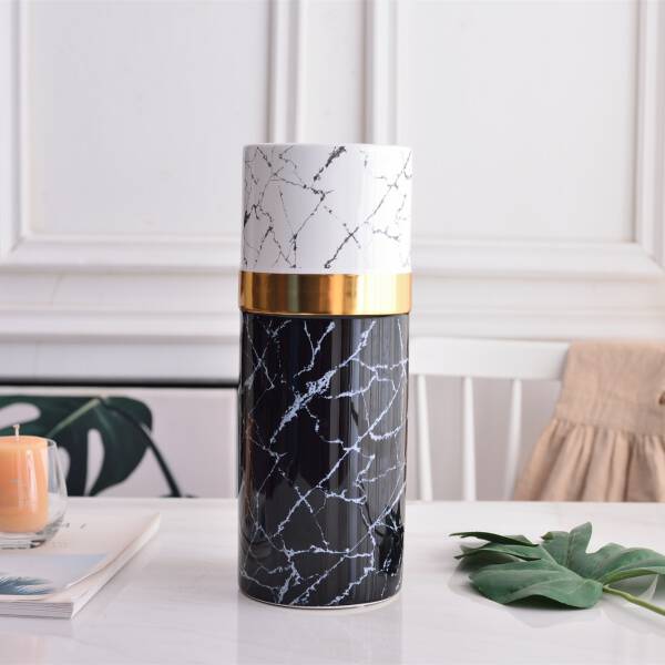 ขาย แจกันสำหรับตกแต่งบ้าน Marble Decor Vase