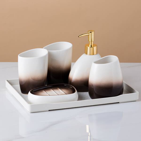 ขาย ชุดจัดระเบียบห้องน้ำ Ceramic Toilet Set III
