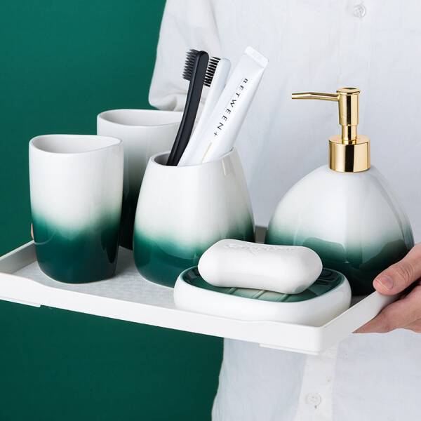 ขาย ชุดจัดระเบียบห้องน้ำ Ceramic Toilet Set III