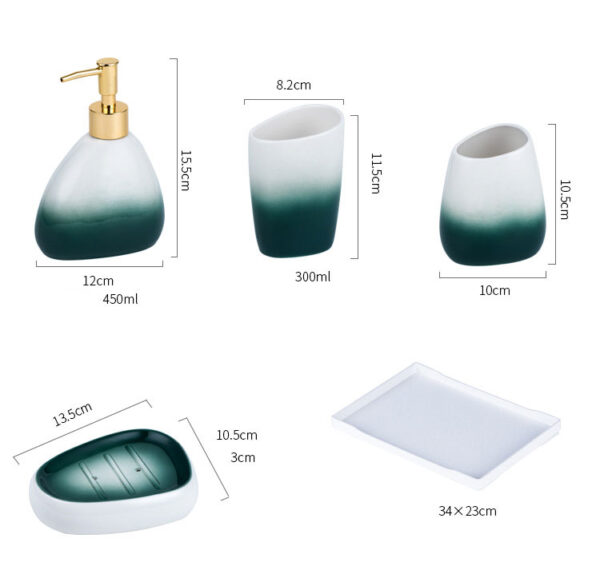 ขาย ชุดจัดระเบียบห้องน้ำ Ceramic Toilet Set III