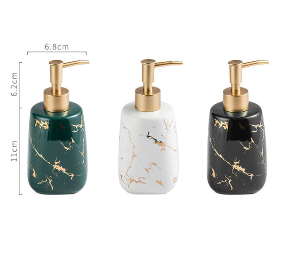 ขาย ขวดสบู่เหลวลายหินอ่อน Marble Shampoo Bottle I
