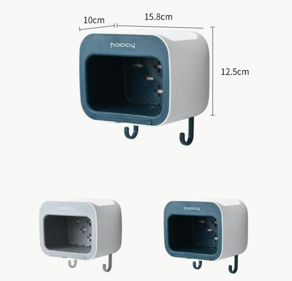 ขาย กล่องเก็บของติดผนัง Wall Decorative Soap Box