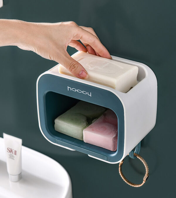 ขาย กล่องเก็บของติดผนัง Wall Decorative Soap Box