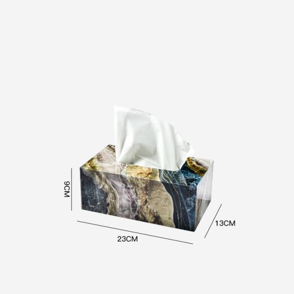 ขาย ที่ใส่กระดาษทิชชู่ตั้งโต๊ะสำหรับห้องรับแขก Decorative Tissue Box II