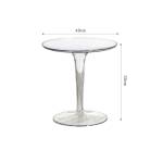 ขาย โต๊ะข้างอะคริลิค Transparent Side Table