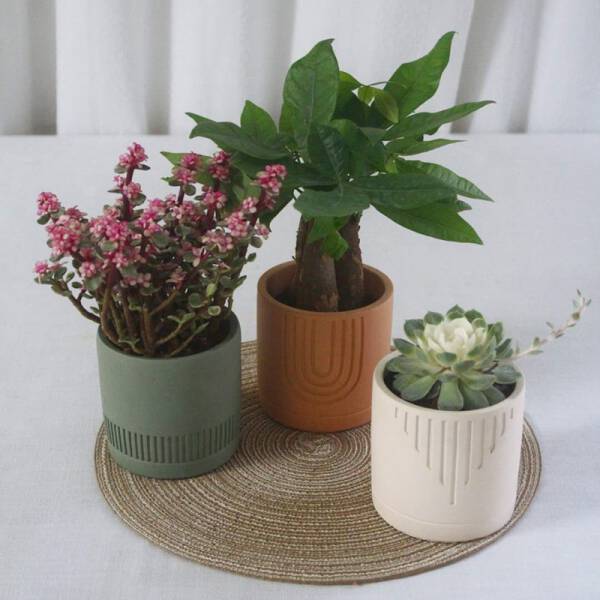 ขาย กระถางต้นไม้สำหรับตกแต่งบ้าน Ceramic Flower Pot V