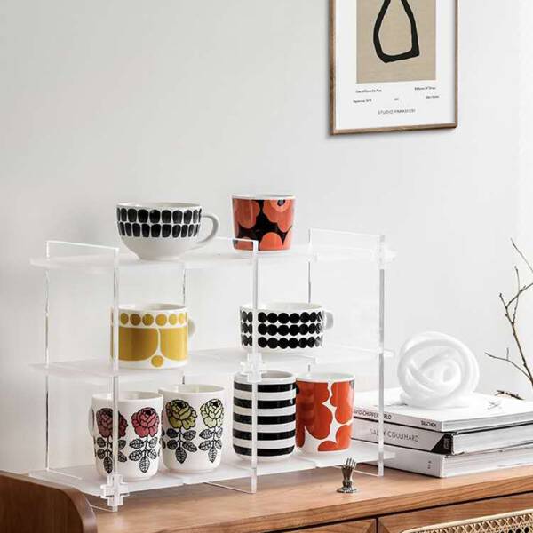 ขาย ชั้นตกแต่งบ้านอเนกประสงค์ Multi-Functional Acrylic Storage Rack