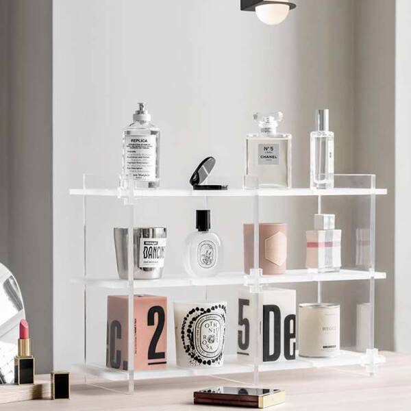 ขาย ชั้นตกแต่งบ้านอเนกประสงค์ Multi-Functional Acrylic Storage Rack