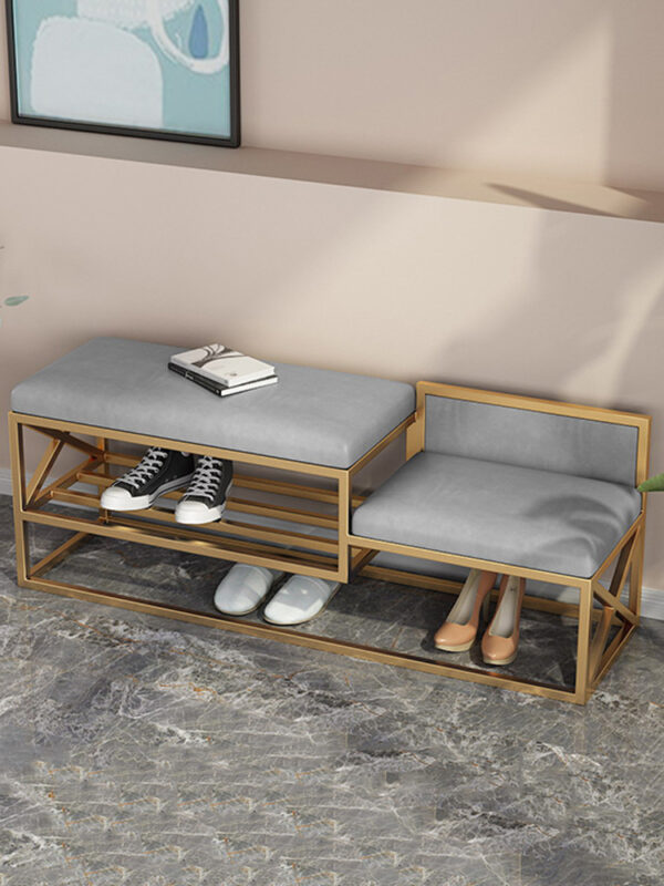 ขาย เก้าอี้ใส่รองเท้าเก็บรองเท้า Decorating Bench Shoes Rack IV
