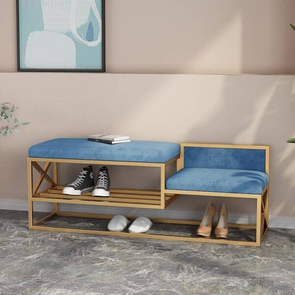 ขาย เก้าอี้ใส่รองเท้าเก็บรองเท้า Decorating Bench Shoes Rack IV