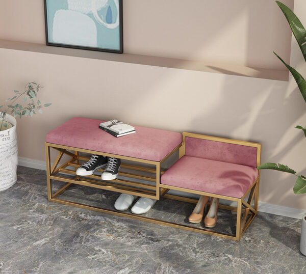 ขาย เก้าอี้ใส่รองเท้าเก็บรองเท้า Decorating Bench Shoes Rack IV