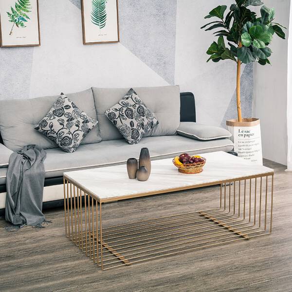 ขาย โต๊ะกลางท็อปหินอ่อน Rectangle Livingroom Table