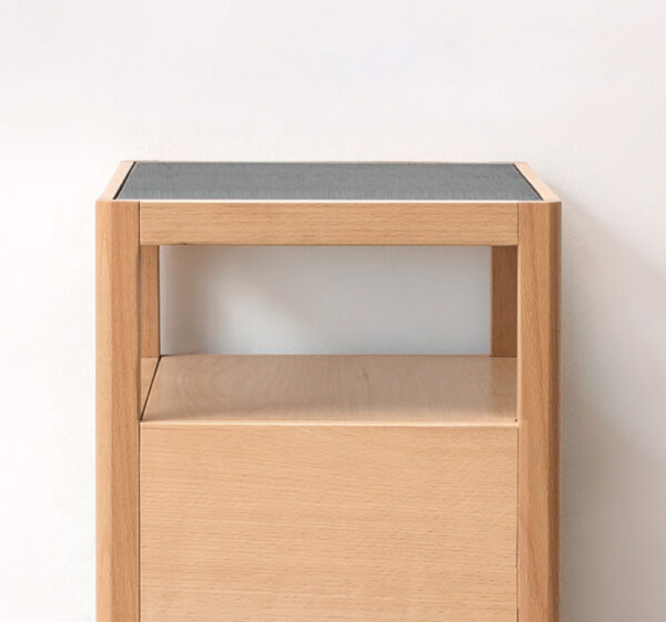 ขาย โต๊ะข้างไม้สไตล์มินิมอล Solid Wooden Side Table V