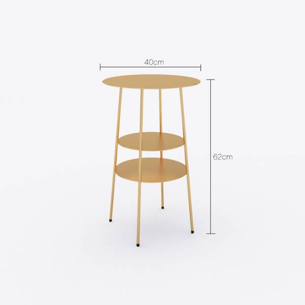 ขาย โต๊ะข้างอเนกประสงค์ 3 Layers Steel Side Table