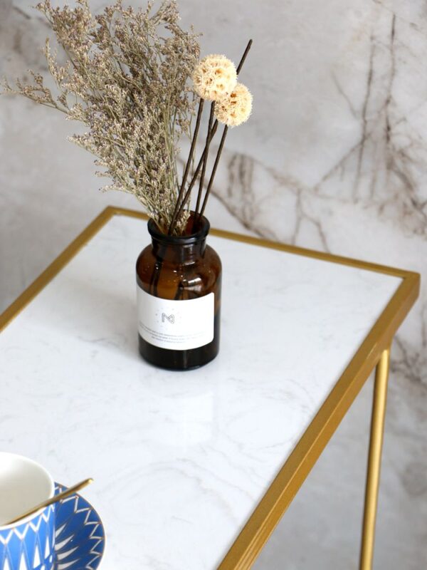 ขาย โต๊ะข้างเตียงอเนกประสงค์ Rectangle Marble Side Table