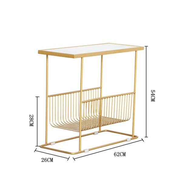 ขาย โต๊ะข้างเตียงอเนกประสงค์ Rectangle Marble Side Table