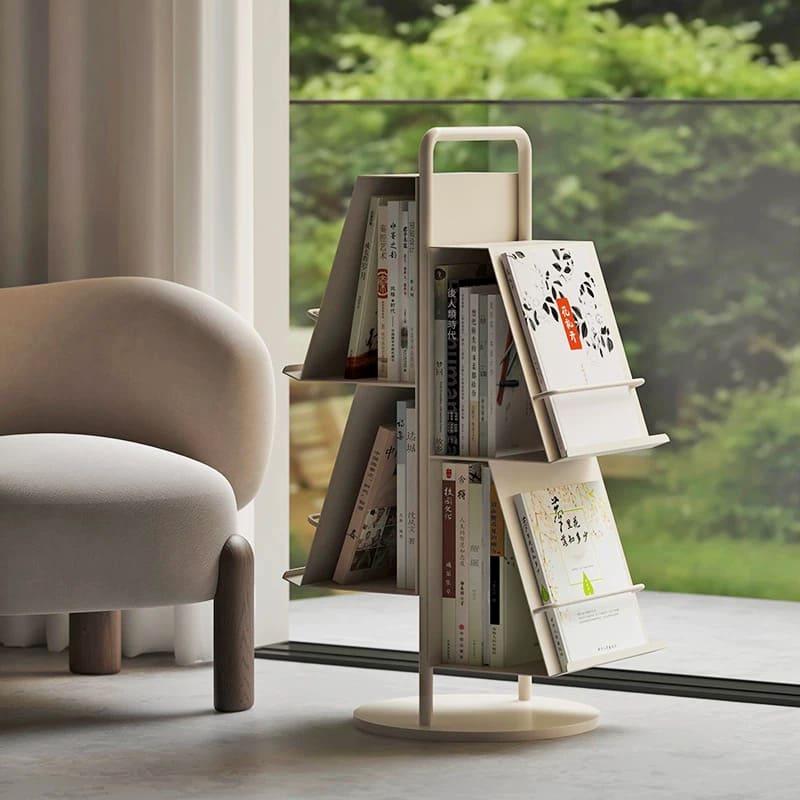 ชั้นหนังสือตั้งพื้น – Forma Rotating Bookshelf