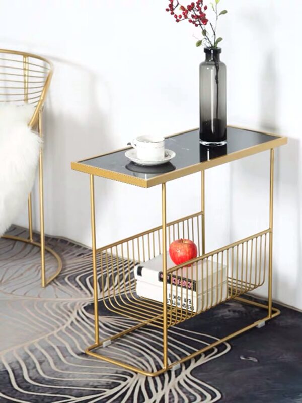ขาย โต๊ะข้างเตียงอเนกประสงค์ Rectangle Marble Side Table
