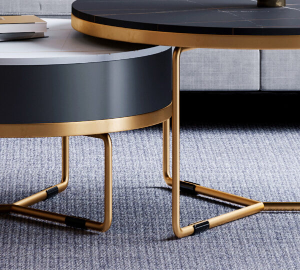 ขาย ชุดโต๊ะกลางห้องรับแขกหินอ่อน Marble Coffee Table Set VIII