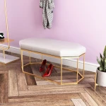 ขาย เก้าอี้ม้านั่งผ้ากำมะหยี่ Polygon Velvet Bench & Stool