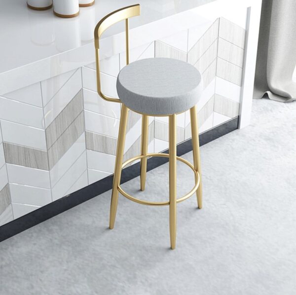ขาย เก้าอี้แต่งบ้านสำหรับเค้าเตอร์บาร์ Golden Bar Chair II