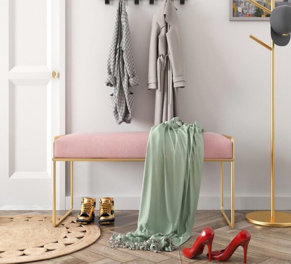 ขาย เก้าอี้ม้านั่งผ้ากำมะหยี่ Home Decor Bench and Stool