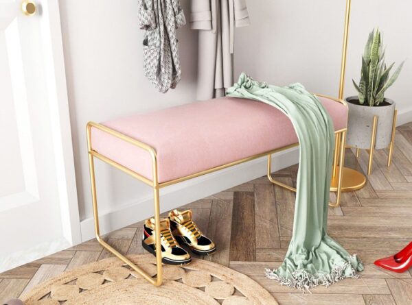 ขาย เก้าอี้ม้านั่งผ้ากำมะหยี่ Home Decor Bench and Stool