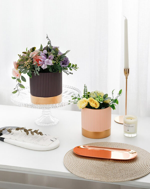 ขาย กระถางต้นไม้สำหรับตกแต่งบ้าน Pastel Flower Pot V
