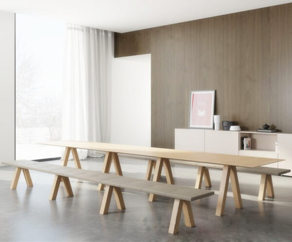 ขาย โต๊ะทานข้าวสไตล์มินิมอล Wooden Versatile Table
