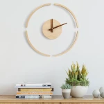 ขาย นาฬิกาใสสไตล์มินิมอล Transparent Wall Decorative Clock