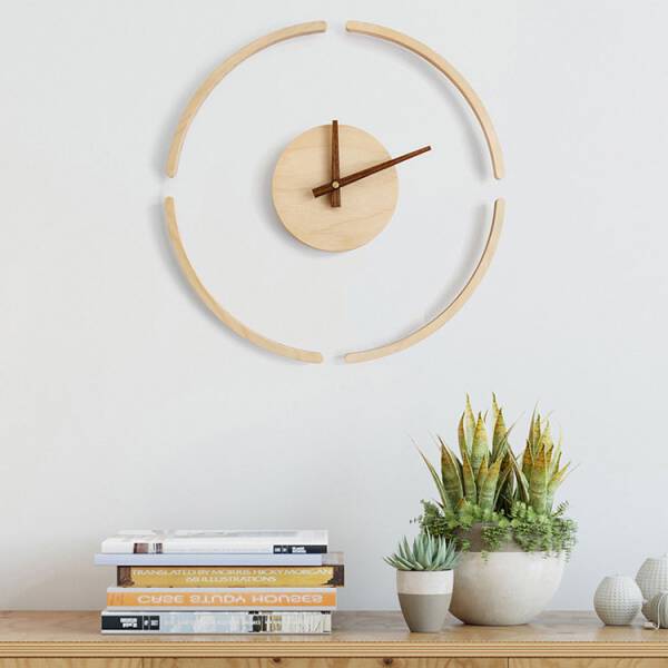 ขาย นาฬิกาใสสไตล์มินิมอล Transparent Wall Decorative Clock