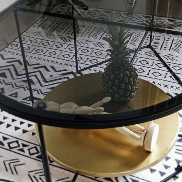 ขาย โต๊ะกลางห้องรับแขก Designed Tempered Glass Coffee Table