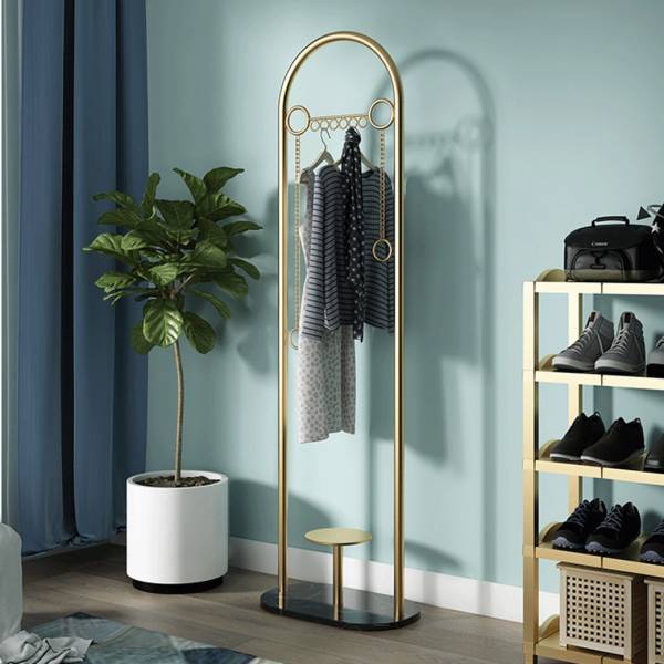 ขาย ราวแขวนผ้าเสื้อผ้า ฐานหินอ่อน Marble Clothes Shelf III