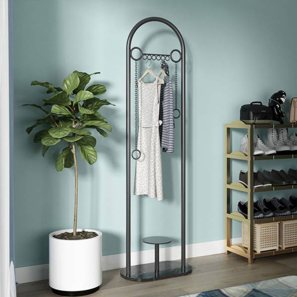 ขาย ราวแขวนผ้าเสื้อผ้า ฐานหินอ่อน Marble Clothes Shelf III