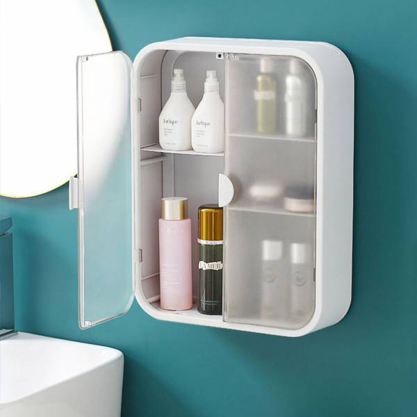 ขาย กล่องใส่เครื่องสำอางกันน้ำติดผนัง Wall Decor Cosmetic Box