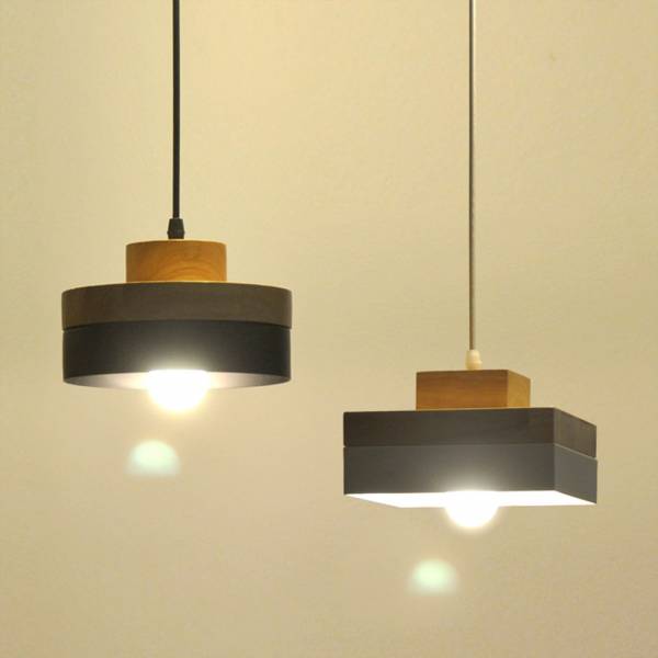 ขาย โคมไฟไม้ติดเพดาน Minimal Ceiling Lamp