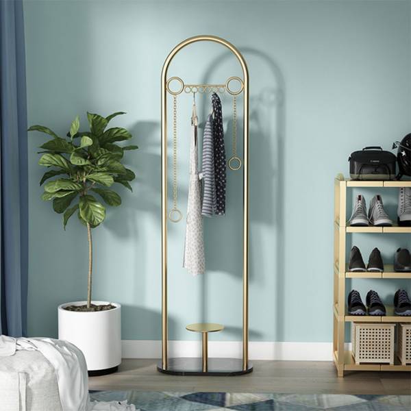 ขาย ราวแขวนผ้าเสื้อผ้า ฐานหินอ่อน Marble Clothes Shelf III