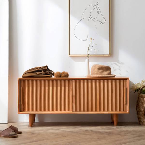 ขาย ตู้เก็บรองเท้าอเนกประสงค์ Designed Wooden Bench Storage