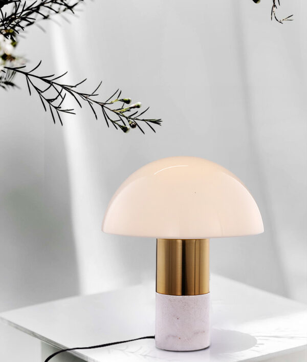 ขาย โคมไฟสำหรับตกแต่งบ้าน Marble Designed Table Lamp