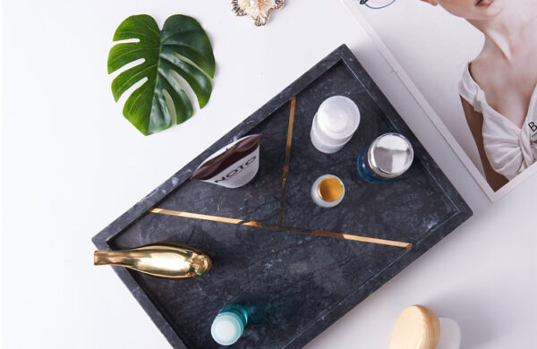 ขาย ถาดหินอ่อนตกแต่งบ้าน Marble Tray V