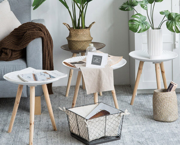 ขาย โต๊ะข้างตกแต่งบ้าน Small Round Side Table