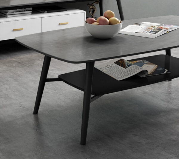 ขาย โต๊ะกลางสองชั้น Double Layers Rectangle Coffee Table