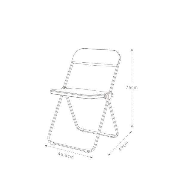 ขาย เก้าอี้พับสำหรับตกแต่งบ้าน Pastel Portable Chair