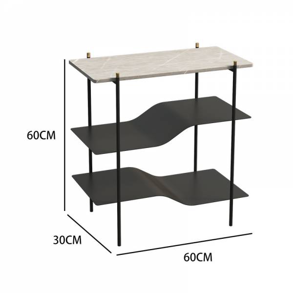 ขาย โต๊ะข้างอเนกประสงค์ 3 Layers Home Decor Side Table