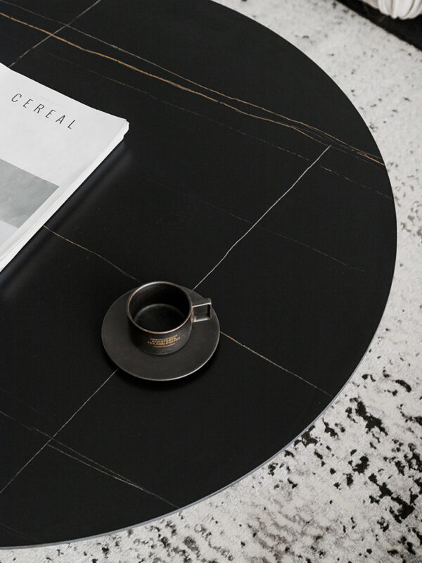 ขาย โต๊ะกลางท็อปหินอ่อน Designed Circle Coffee Table