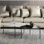 ขาย ชุดโต๊ะกลางห้องรับแขกท็อปหินอ่อน Marble Designed Coffee Table Set